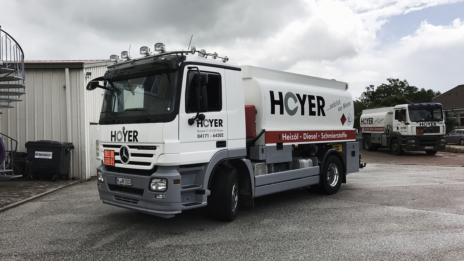 ▷ Heizöl, Holzpellets, Flüssiggas, Diesel direkt von Hoyer